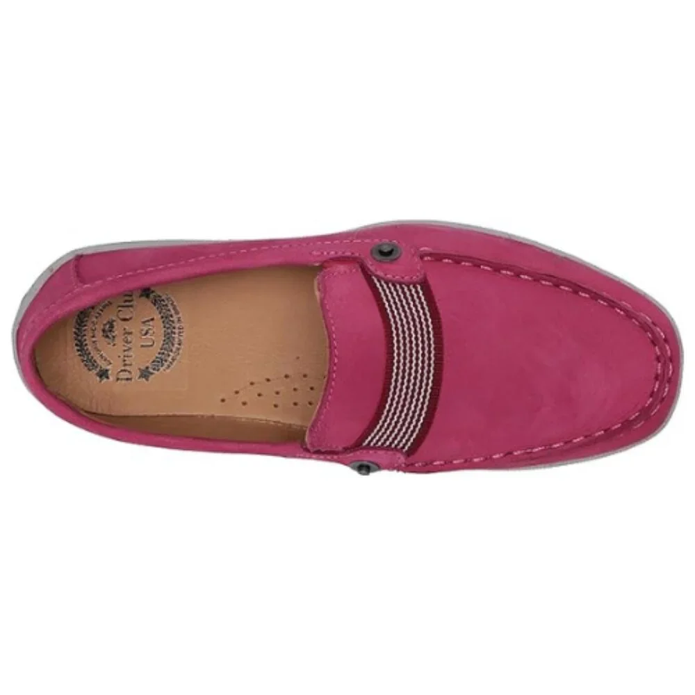 Driver Club USA Unisex-Child Boys/Girls Leather Luxury Fashion Driving Loafer